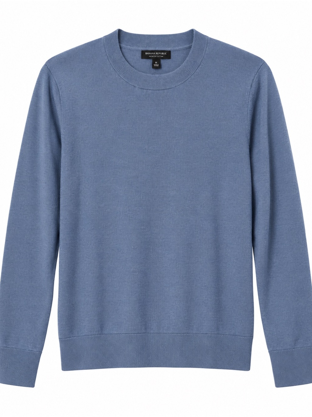 Banana Republic Silk Cashmere Crewneck Sweater – Blue, Size M
